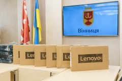 У Вінниці смоціальні служби отримали ноутбуки від ЮНІСЕФ