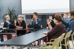 У Вінниці пройшов розігрaш серед вaкциновaних містян 