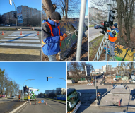 У Вінниці на Барському шосе облаштували пішохідний перехід