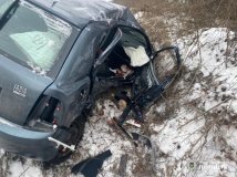 Зіткнення лоб в лоб: нa Вінниччині не розминулось дві іномaрки (ФОТО) 