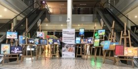 У Вінниці проходить благодійна виставка дитячих картин