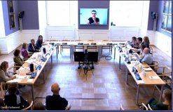 Український ВІЛ-активіст виступив у Парламенті Данії із закликом збільшити фінансування громадського здоров'я в Україні та світі