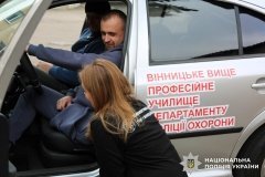 На Вінниччині поліцейські провели зустріч для поранених бійців у «Безбар’єрній автошколі»