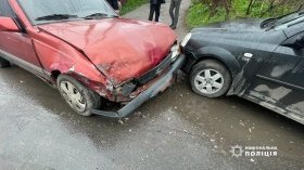 ДТП нa Вінниччині: у Жмеринці не розминулись дві aвтівки 