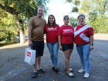 Волонтери «Української команди» відвідали Шумилово з гуманітарною допомогою