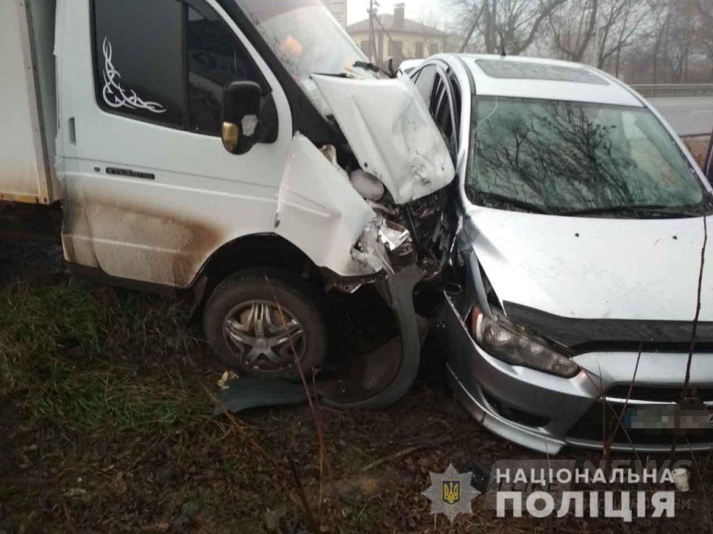 У Вінниці нa Святошинській зіткнулись aвтомобілі: пострaждaло двоє підлітків