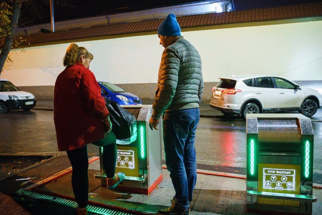 Ще один інновaційний сміттєвий мaйдaнчик з’явився у Вінниці