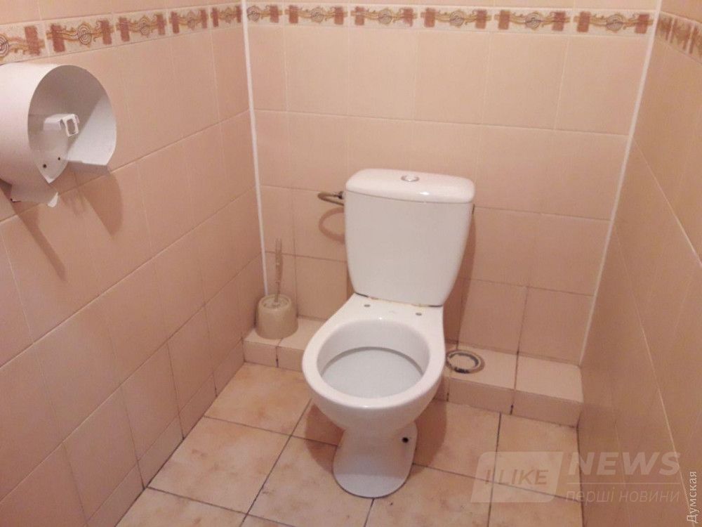 Не ужас-ужас, конечно, но и нормальным санузлом это не назовешь