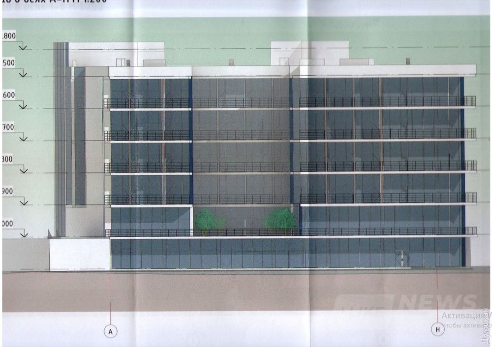Управление архитектуры выдало фирме градостроительные условия и ограничения на строительство шестиэтажного отеля