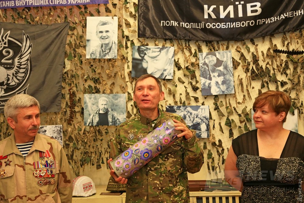 Павел Ротарь рассказывает об экспозиции