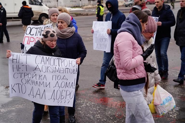 Одесситы перекрыли улицу Вильямса