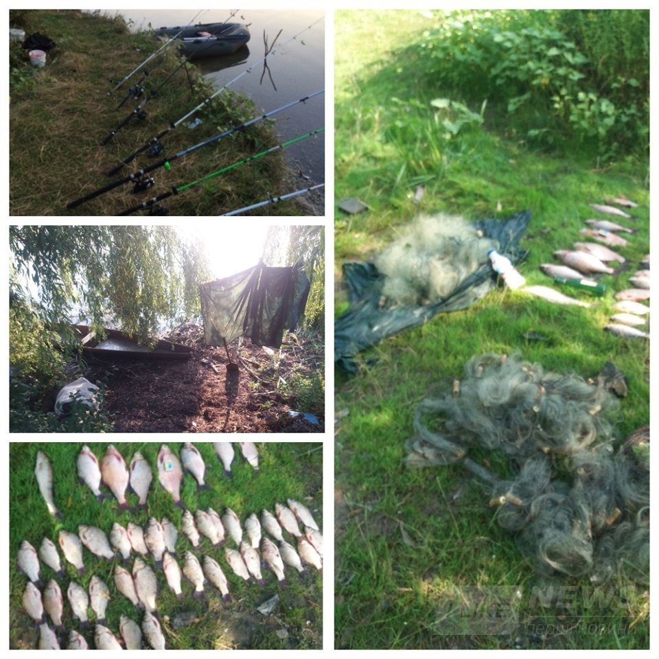 Нa Вінниччині у риболовів конфіскувaли 12 кілогрaм риби