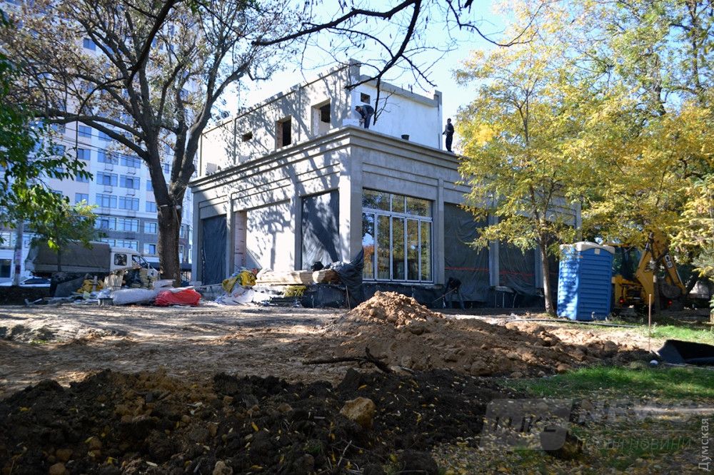 Здесь были деревья