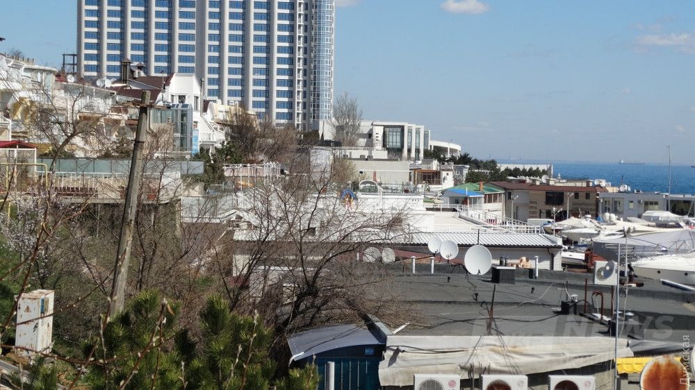 Домики "мореплавателей" 