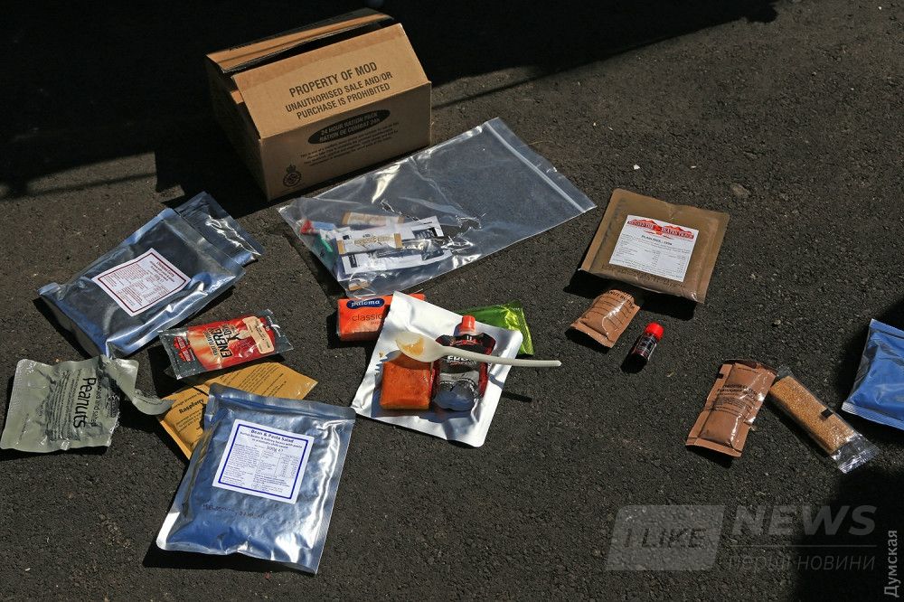 Суточный паек британского водолаза