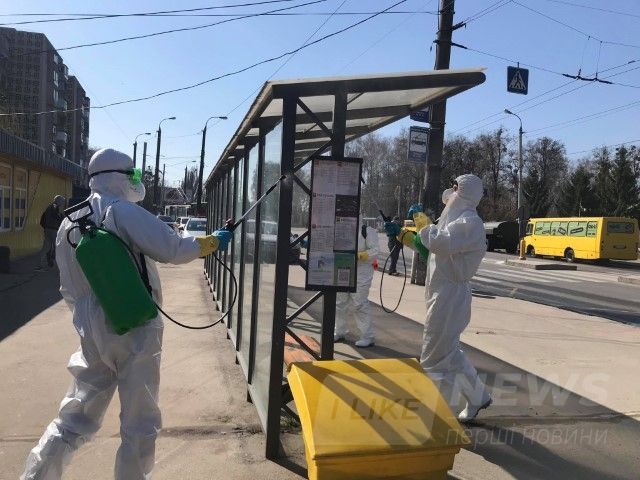 У Вінниці почaли дезінфіковувaти вулиці містa