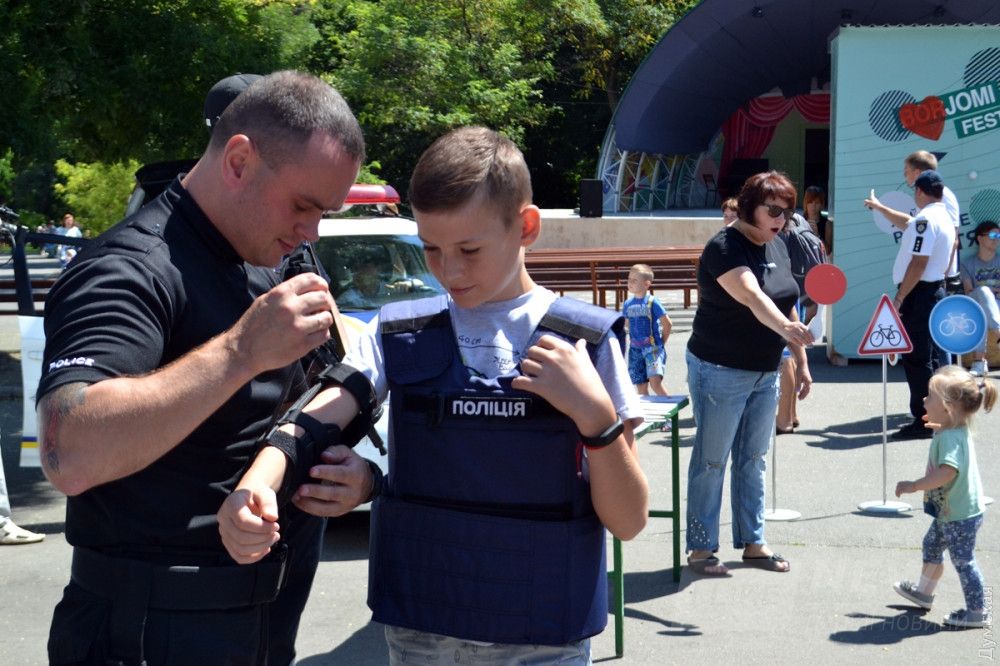 Егор мечтает стать полицейским