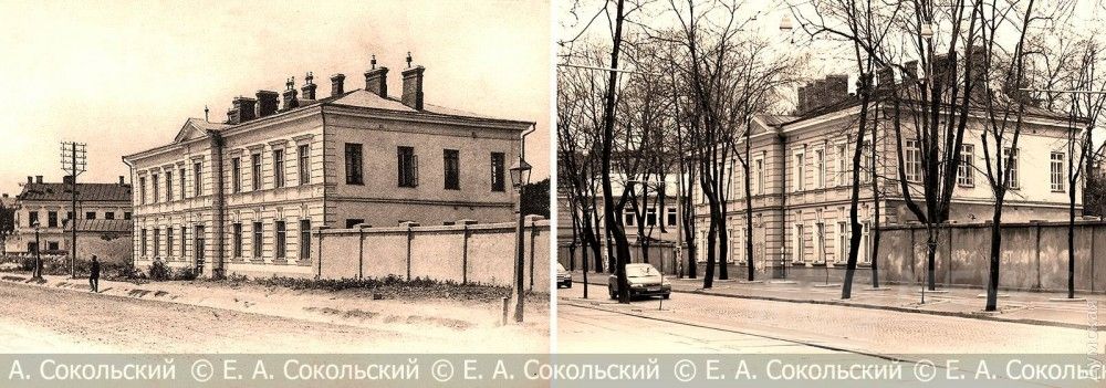 Военный госпиталь со стороны Французского бульвара