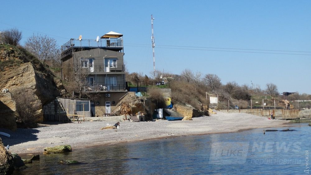 Пляж скалодрома