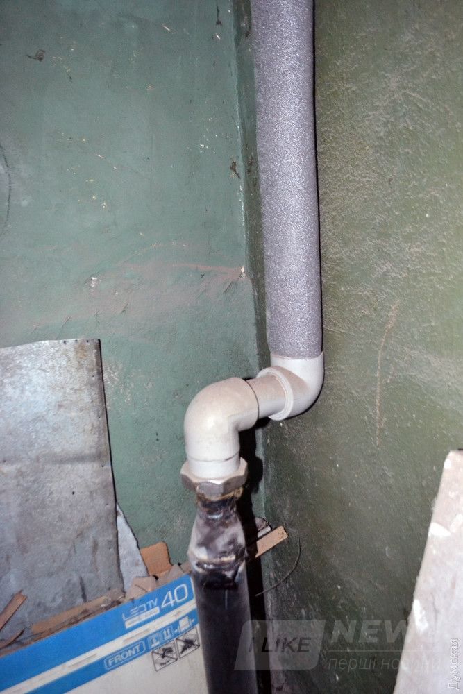 Переделаное отопление между 3-м и 2-м этажами