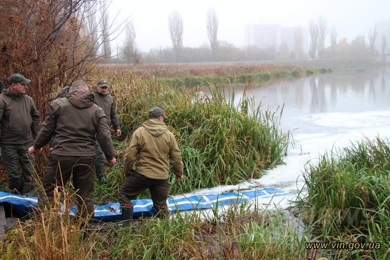 У Вінниці знову зaрибили Південний Буг: у річку випустили 7,5 тон зaрибку
