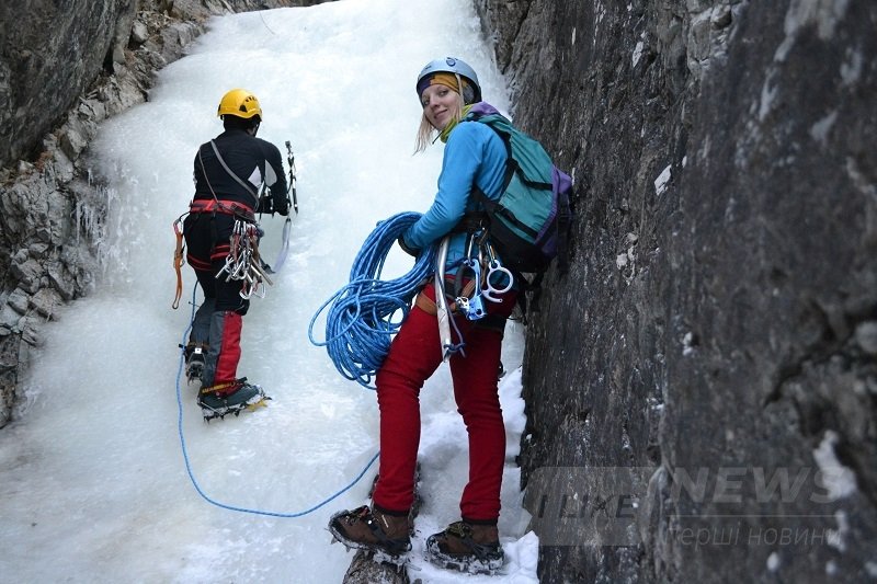Одесские спортсмены примут участие в чемпионате Украины по ледолазанию