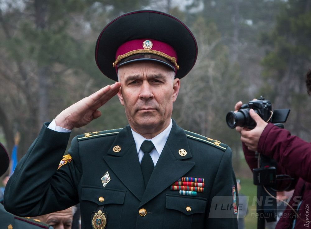 Олег Лобан, военный комиссар Приморского района Одессы