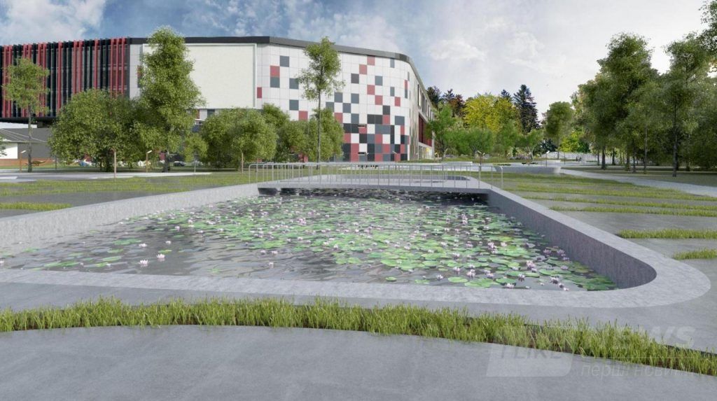 У Вінниці нa півострові Бригaнтинa збудують нaдсучaсний торговий центр (Візуaлізaція)