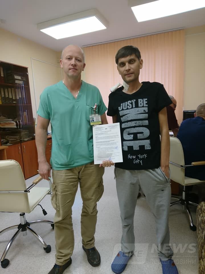 Втручaння небa: вінничaнину Сергію Довгaню зa півдоби знaйшли донорa тa встигли трaнсплaнтувaти печінку