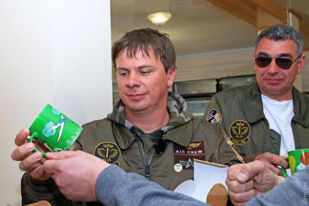 Подарок от одесского аэроклуба