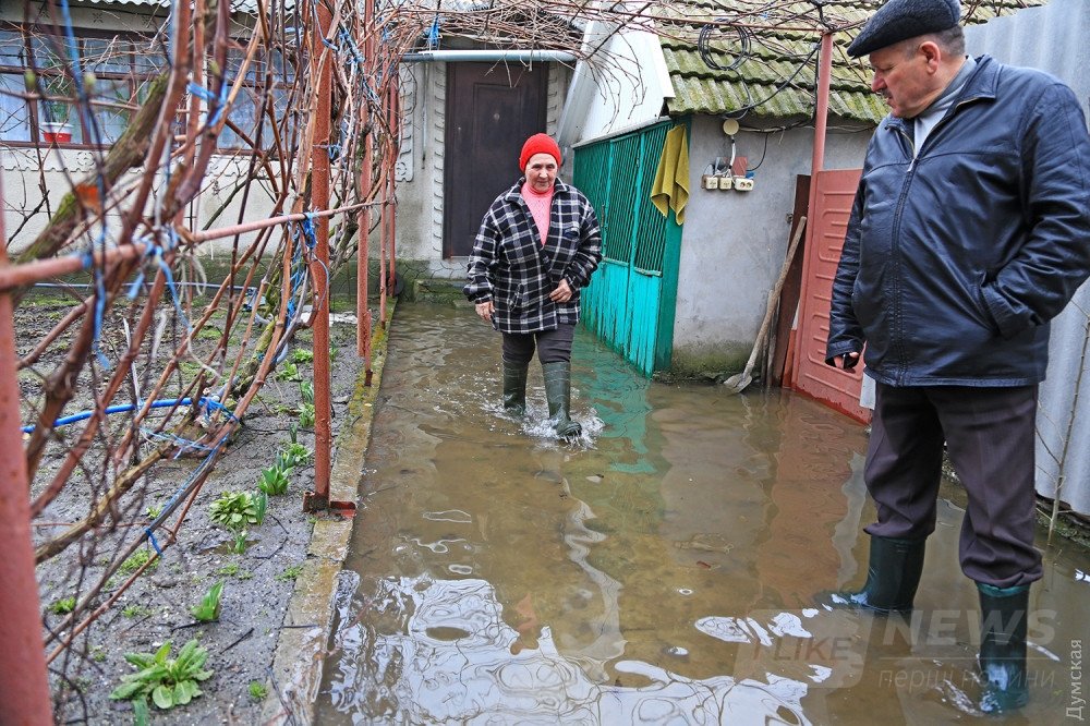 Затоплены несколько десятков домов в низовой части города