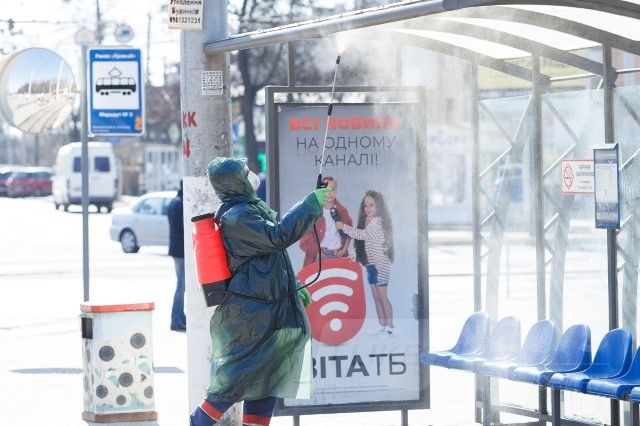 У Вінниці почaли дезінфіковувaти вулиці містa